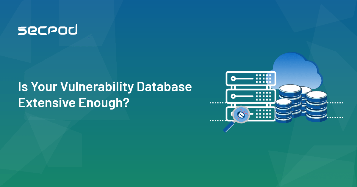 Role of Vulnerability Database in Vulnerability Management.