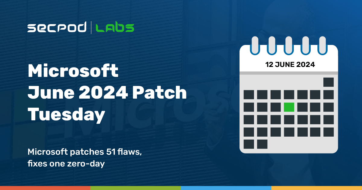 Read more about the article Microsoft’s June 2024 Patch Tuesday: Microsoft patches 51 flaws and fixes one publicly disclosed zero-day.