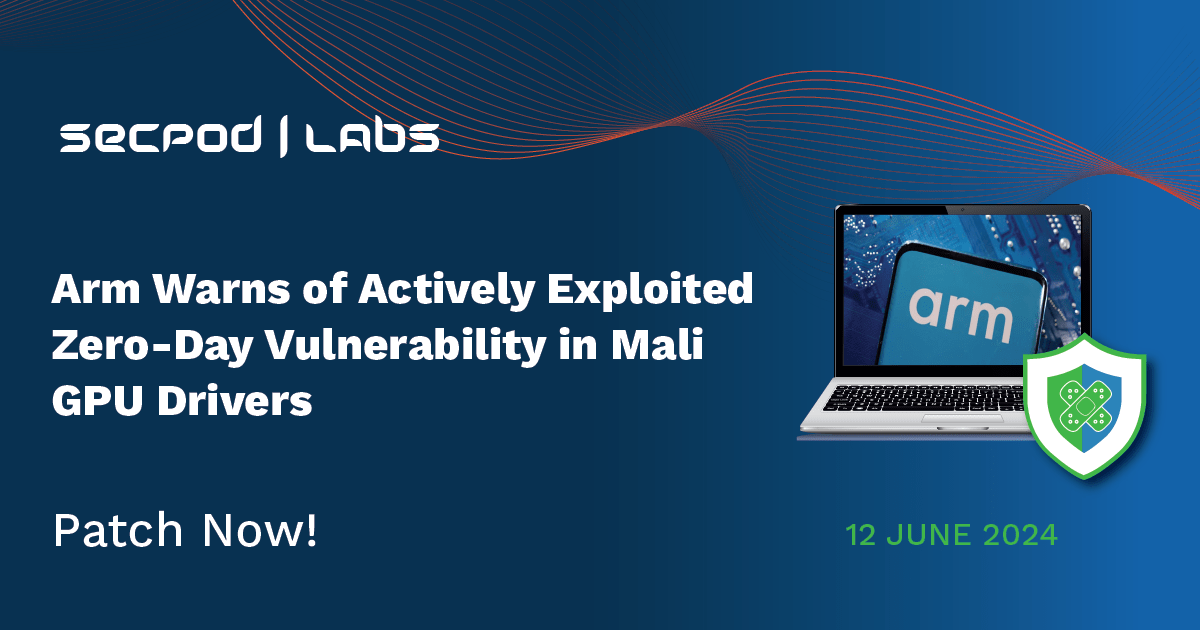 Read more about the article ARM Mali GPU Drivers are prey to a Wildly exploited Zero-Day flaw!