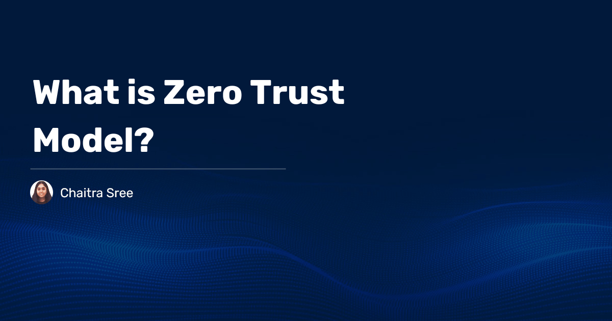 You are currently viewing What is Zero Trust Model?