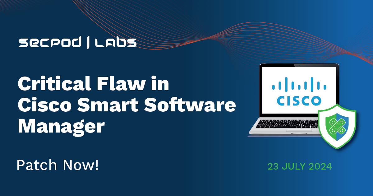 Read more about the article Critical Flaw in Cisco Smart Software Manager Allows Attackers to Control the Device