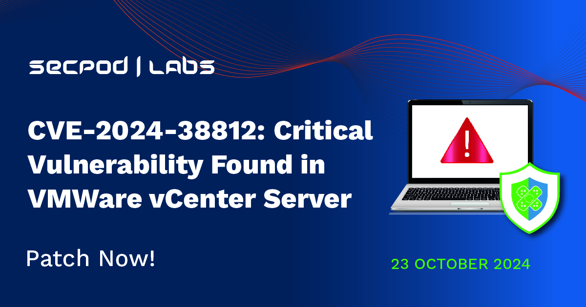 Read more about the article CVE-2024-38812: VMWare Patches Critical RCE Flaw In vCenter Server