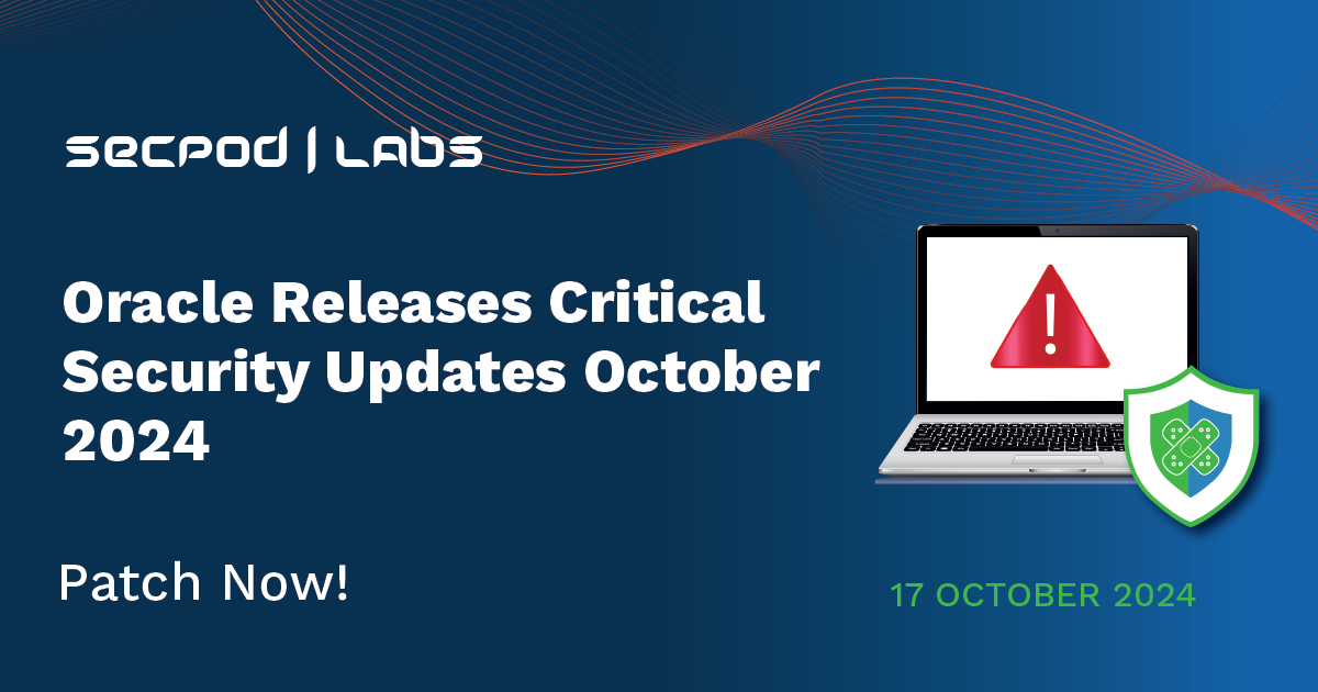 Read more about the article Oracle Releases Critical Security Updates October 2024 – Patch Now!