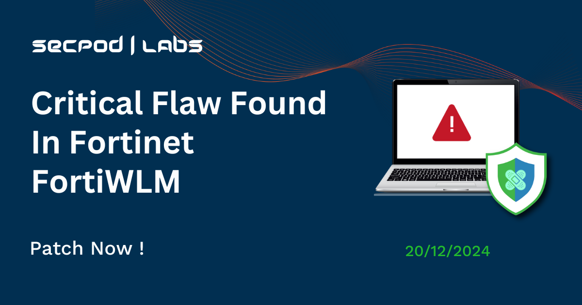 Read more about the article CVE-2023-34990: Critical Path Traversal Flaw Found in Fortinet FortiWLM