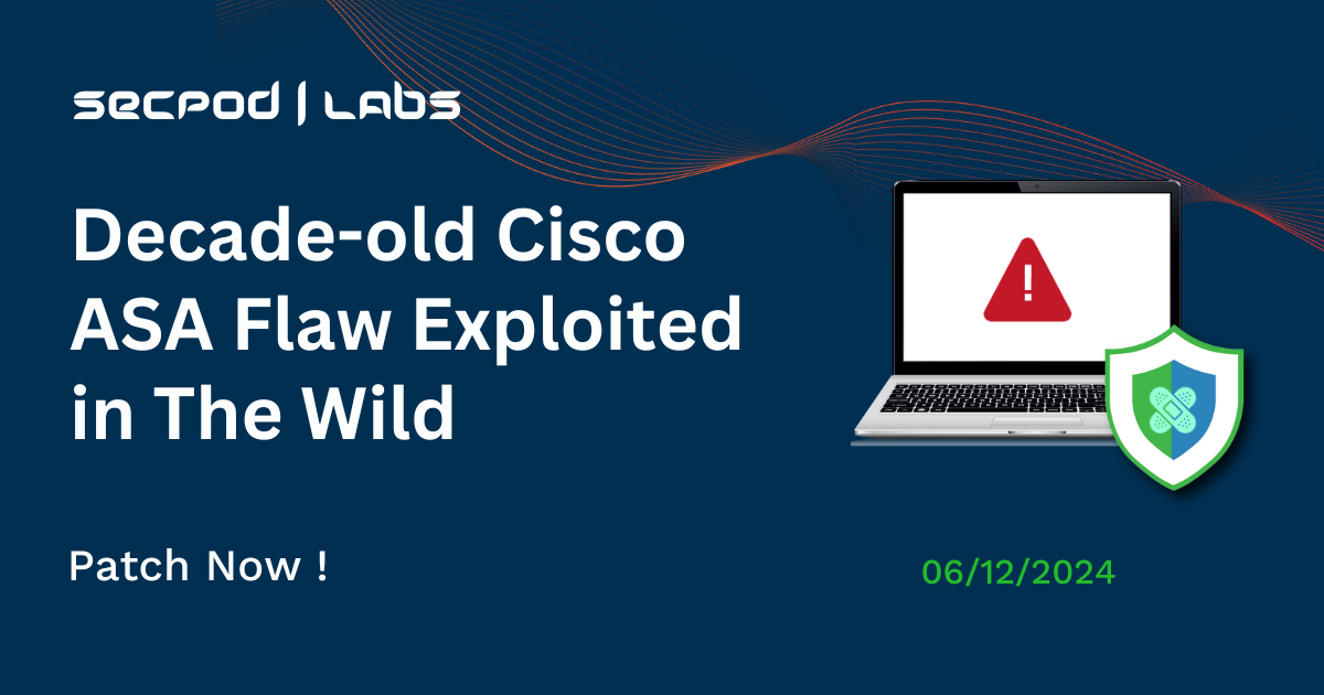 Read more about the article CVE-2014-2120: Ten-year-old Cisco ASA Flaw Exploited In The Wild