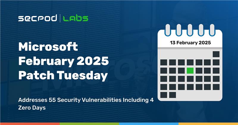 You are currently viewing Microsoft Fixes 55 Flaws, 4 Zero Days in February 2025 Patch Tuesday