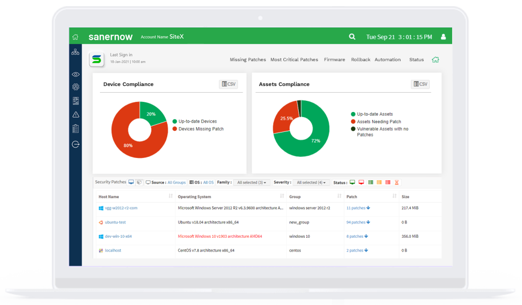 Patch Management Software | SecPod's SanerNow