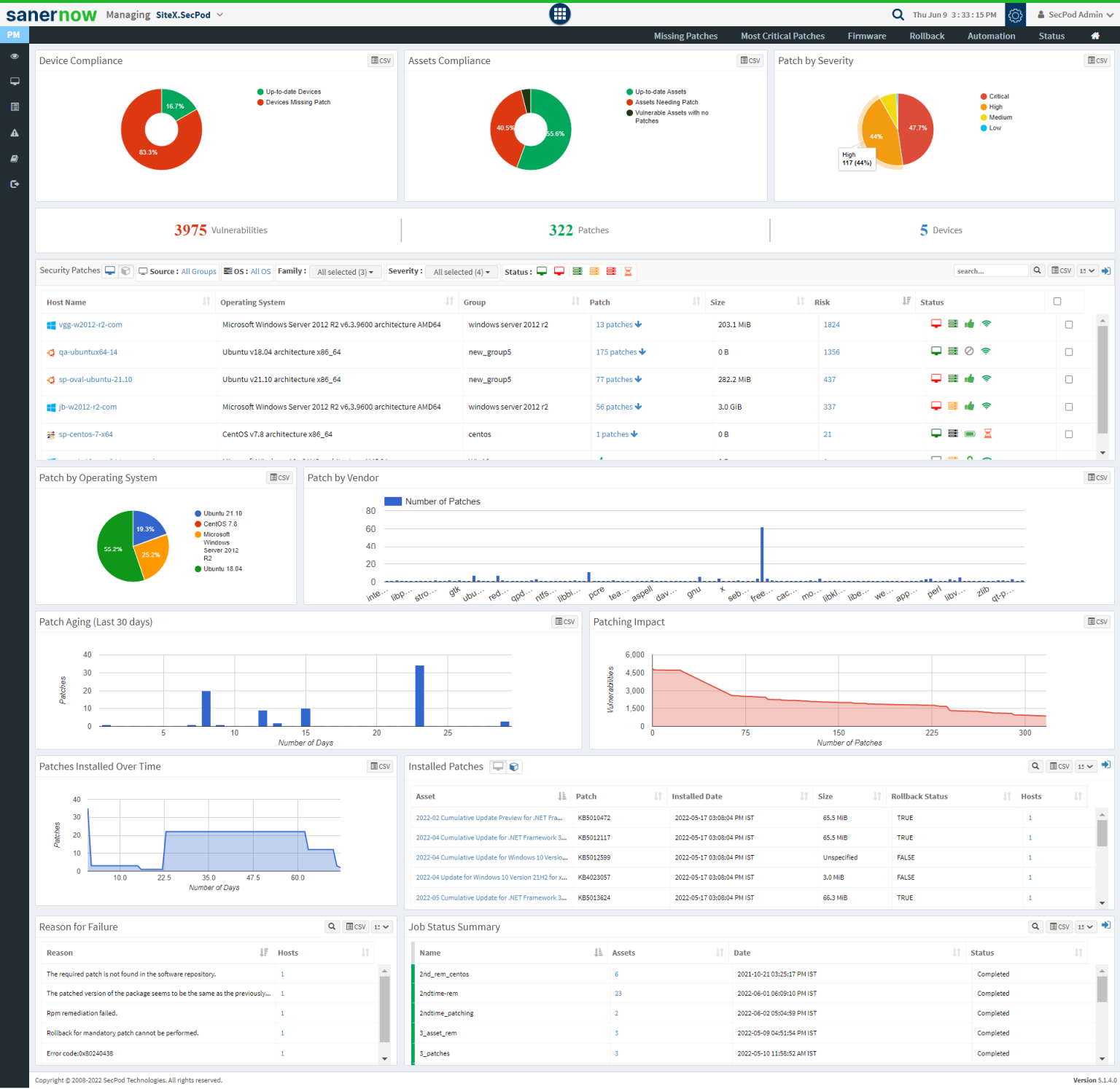 Windows Patch Management | SecPod Essentials