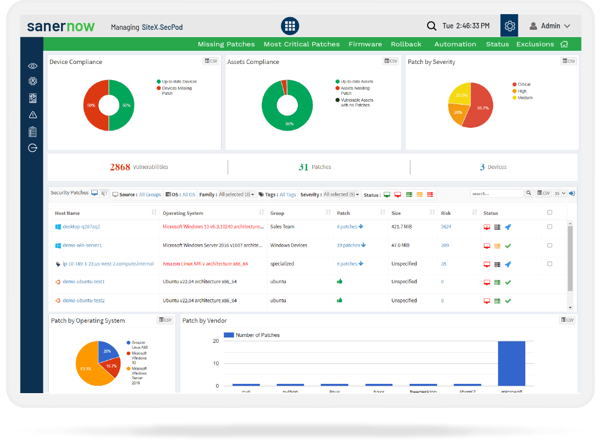 SecPod: Automated Patch Management Software